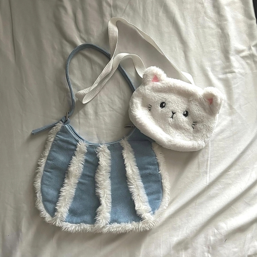 🤍 Y2K CYBER WINTER PURSE BUNDLE - Picture 1 of 3